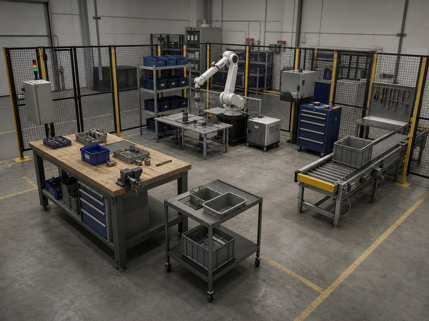 Factory Assembly Scene